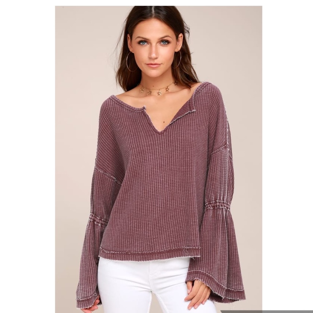 NWT Free People We The Free Dahlia Thermal - Picture 5 of 7